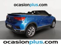 Usado VW T-Roc Cabriolet Style 115 CV (84 kW) 2021 Azul Descapotable