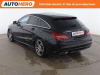 Usado Mercedes CLA200 Shooting Brake AMG line 136 CV (100 kW) 2018 Negro Familiar