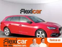 Usado Seat Leon FR 204 CV (150 kW) 2021 Rojo Utilitario
