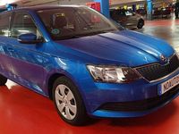 Brugt Skoda Fabia Active 75 HK (55 kW) 2015 Blå Sedan