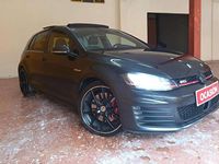 Usado VW Golf VII GTI 230 CV (169 kW) 2013 Negro Utilitario