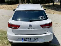 Usado Seat Leon ST Style 110 CV (80 kW) 2016 Blanco Familiar