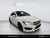 Usado Mercedes CLA220 AMG line 177 CV (130 kW) 2016 Blanco Berlina
