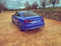 Usado Audi A5 354 CV (260 kW) 2017 Azul Coupe