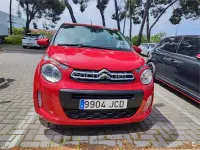 Usado Citroën C1 Feel 82 CV (60 kW) 2015 Rojo Utilitario