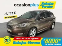 Usado Ford C-MAX Titanium 120 CV (88 kW) 2017 Marrón Monovolumen