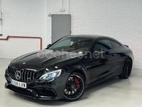 Usado Mercedes C63S AMG 510 CV (375 kW) 2018 Negro Coupe