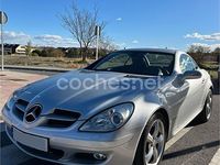 Usado Mercedes SLK200 163 CV (119 kW) 2007 Gris / plata Descapotable