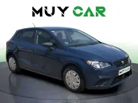Usado Seat Ibiza Reference 95 CV (69 kW) 2019 Azul Utilitario