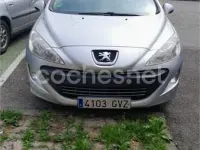 Usado Peugeot 308 CC 120 CV (88 kW) 2010 Gris / plata Descapotable