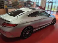 Usado Mercedes C220 194 CV (142 kW) 2018 Gris Coupe