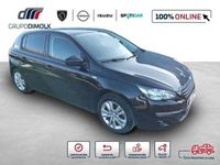Usado Peugeot 308 Active 130 CV (95 kW) 2017 Negro Utilitario