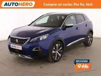 Usado Peugeot 3008 GT 179 CV (131 kW) 2018 Azul SUV