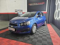 Usado Chevrolet Aveo LT 100 CV (73 kW) 2012 Azul Berlina