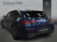 Usado Mercedes CLA200 Shooting Brake AMG line 150 CV (110 kW) 2023 Azul denim Familiar