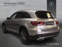 Usado Mercedes GLC300 AMG line 194 CV (142 kW) 2021 Mojave silver metallic paint