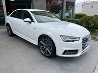 Usado Audi A4 S-Line 150 CV (110 kW) 2018 Blanco Familiar