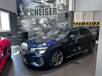 Usado Audi A3 Sportback S-Line 150 CV (110 kW) 2022 Azul Utilitario