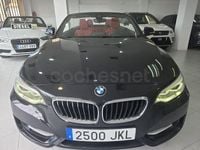 Usado BMW 228 245 CV (180 kW) 2015 Negro Descapotable