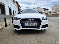 Usado Audi A4 S-Line 150 CV (110 kW) 2018 Blanco Familiar