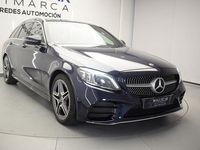 Usado Mercedes C220 196 CV (144 kW) 2019 Azul Familiar
