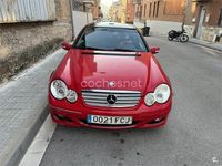 Usado Mercedes C220 143 CV (105 kW) 2004 Rojo Berlina