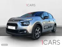Usado Citroën C3 Feel 83 CV (61 kW) 2021 Plateado Utilitario