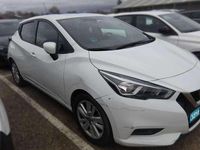 Begagnad Nissan Micra Acenta 92 HK (67 kW) 2020 Vit Halvkombi