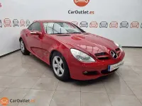 Usado Mercedes SLK200 163 CV (119 kW) 2005 Rojo Descapotable