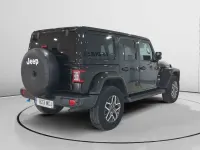 Usado Jeep Wrangler Unlimited Sahara 381 CV (280 kW) 2022 Negro SUV