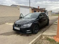Usado Seat Leon FR 184 CV (135 kW) 2014 Negro Berlina