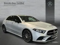 Usado Mercedes A180 AMG line 116 CV (85 kW) 2021 Iridiumsilber  metalliclack Berlina
