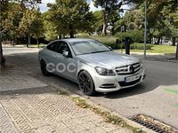 Usado Mercedes C220 170 CV (125 kW) 2012 Gris / plata Coupe