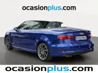Usado Audi A3 S-Line 184 CV (135 kW) 2016 Azul Descapotable