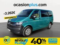 Usado VW Caravelle 110 CV (80 kW) 2021 Verde Monovolumen