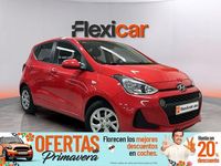 Usado Hyundai i10 GO! 66 CV (48 kW) 2019 Rojo Utilitario
