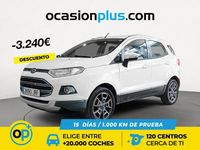 Usado Ford Ecosport Titanium 95 CV (69 kW) 2016 Blanco SUV