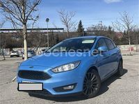 Usado Ford Focus Trend 125 CV (91 kW) 2016 Azul Berlina