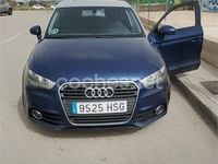 Usado Audi A1 Sportback 90 CV (66 kW) 2013 Azul Utilitario