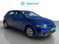 Usado VW Polo Life 95 CV (69 kW) 2024 Azul Berlina