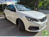 Usado Peugeot 308 GT-line 130 CV (95 kW) 2020 Blanco Berlina