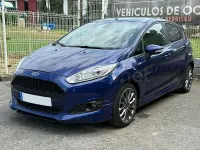 Usado Ford Fiesta ST-Line 100 CV (73 kW) 2017 Azul Utilitario
