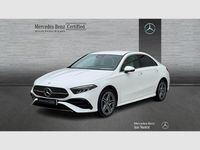 Usado Mercedes A250 AMG line 218 CV (160 kW) 2023 Blanco Berlina
