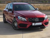Usado Mercedes C250 211 CV (155 kW) 2017 Granate Familiar