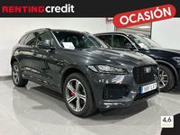 Usado Jaguar F-Pace R-Sport 300 CV (220 kW) 2018 Gris / plata SUV