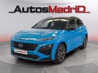 Usado Hyundai Kona N Line 120 CV (88 kW) 2022 Azul SUV