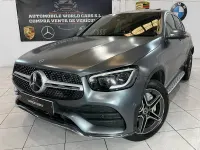 Usado Mercedes GLC300e 320 CV (235 kW) 2021 Gris / plata Coupe