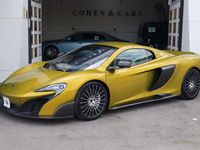 Usado McLaren 675LT 675 CV (496 kW) 2016 Amarillo Descapotable