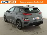Usado Hyundai Kona N Line 120 CV (88 kW) 2022 Gris SUV