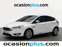 Usado Ford Focus Titanium 125 CV (91 kW) 2016 Blanco Utilitario